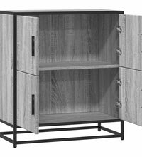 Sideboard Grau Sonoma 68x35x76 cm Holzwerkstoff