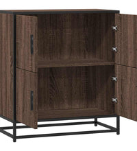 Sideboard Braun Eichen-Optik 68x35x76 cm Holzwerkstoff