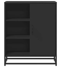 Sideboard Schwarz 62x35x76 cm Holzwerkstoff