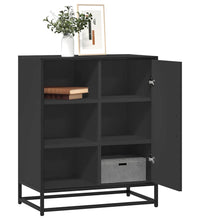 Sideboard Schwarz 62x35x76 cm Holzwerkstoff