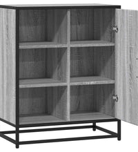 Sideboard Grau Sonoma 62x35x76 cm Holzwerkstoff