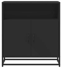 Sideboard Schwarz 68x35x76 cm Holzwerkstoff