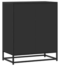 Sideboard Schwarz 68x35x76 cm Holzwerkstoff