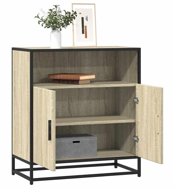 Sideboard Sonoma-Eiche 68x35x76 cm Holzwerkstoff