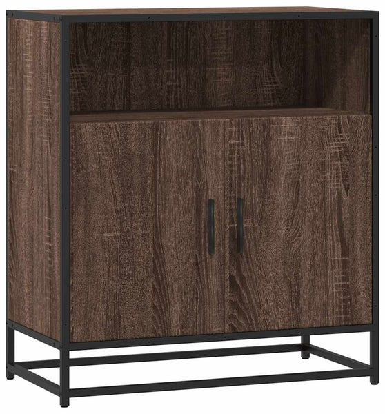 Sideboard Braun Eichen-Optik 68x35x76 cm Holzwerkstoff