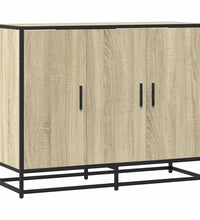 Sideboard Sonoma-Eiche 94x35x76 cm Holzwerkstoff