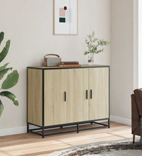 Sideboard Sonoma-Eiche 94x35x76 cm Holzwerkstoff