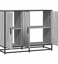 Sideboard Grau Sonoma 94x35x76 cm Holzwerkstoff