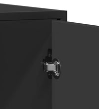 Sideboard Schwarz 92x35x76 cm Holzwerkstoff