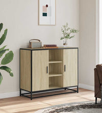 Sideboard Sonoma-Eiche 92x35x76 cm Holzwerkstoff