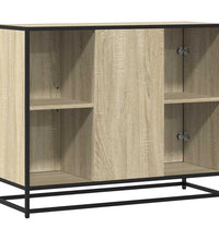 Sideboard Sonoma-Eiche 92x35x76 cm Holzwerkstoff