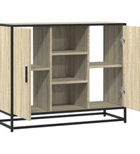 Sideboard Sonoma-Eiche 92x35x76 cm Holzwerkstoff