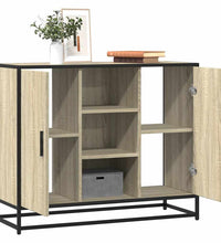 Sideboard Sonoma-Eiche 92x35x76 cm Holzwerkstoff