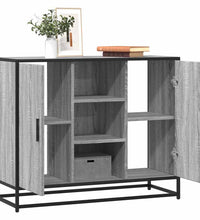 Sideboard Grau Sonoma 92x35x76 cm Holzwerkstoff