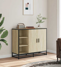 Sideboard Sonoma-Eiche 92x35x76 cm Holzwerkstoff