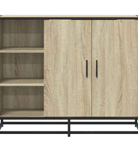 Sideboard Sonoma-Eiche 92x35x76 cm Holzwerkstoff