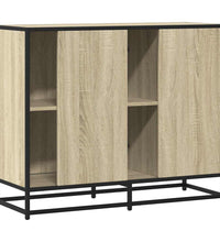 Sideboard Sonoma-Eiche 92x35x76 cm Holzwerkstoff