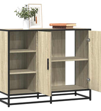 Sideboard Sonoma-Eiche 92x35x76 cm Holzwerkstoff