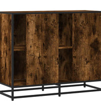 Sideboard Räuchereiche 92x35x76 cm Holzwerkstoff