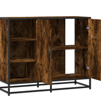 Sideboard Räuchereiche 92x35x76 cm Holzwerkstoff