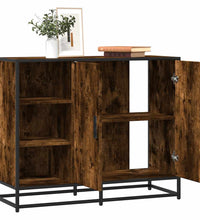 Sideboard Räuchereiche 92x35x76 cm Holzwerkstoff