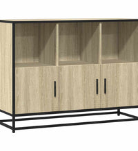 Sideboard Sonoma-Eiche 100x35x76 cm Holzwerkstoff