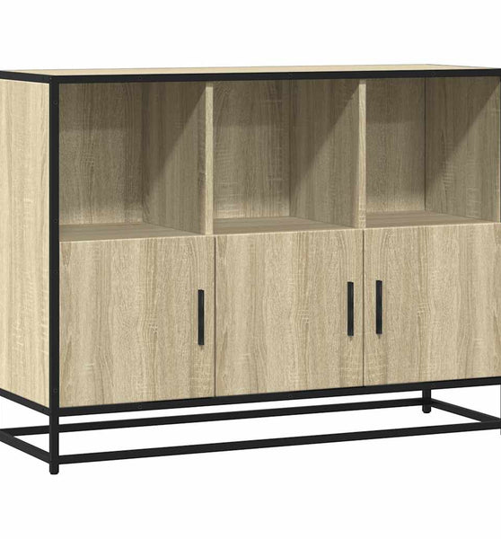 Sideboard Sonoma-Eiche 100x35x76 cm Holzwerkstoff