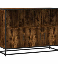 Sideboard Räuchereiche 100x35x76 cm Holzwerkstoff