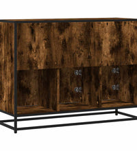 Sideboard Räuchereiche 100x35x76 cm Holzwerkstoff