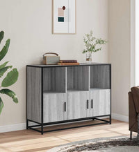 Sideboard Grau Sonoma 100x35x76 cm Holzwerkstoff