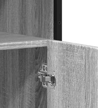 Sideboard Grau Sonoma 100x35x76 cm Holzwerkstoff