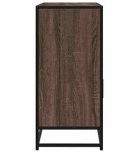 Sideboard Braun Eichen-Optik 100x35x76 cm Holzwerkstoff