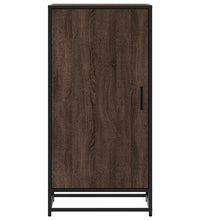 Schuhregal Braun Eichen-Optik 48x38x97,5 cm Holzwerkstoff