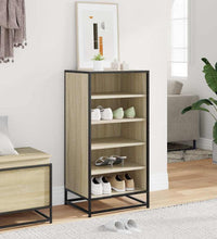 Schuhregal Sonoma-Eiche 48x38x97,5 cm Holzwerkstoff