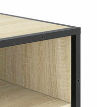 Schuhregal Sonoma-Eiche 48x38x97,5 cm Holzwerkstoff