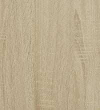 Schuhregal Sonoma-Eiche 48x38x97,5 cm Holzwerkstoff