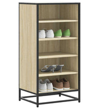 Schuhregal Sonoma-Eiche 48x38x97,5 cm Holzwerkstoff