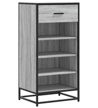 Schuhregal Grau Sonoma 48x38x97,5 cm Holzwerkstoff