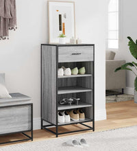 Schuhregal Grau Sonoma 48x38x97,5 cm Holzwerkstoff