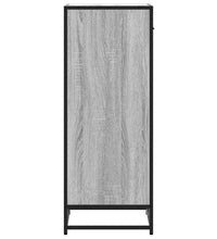 Schuhregal Grau Sonoma 48x38x97,5 cm Holzwerkstoff