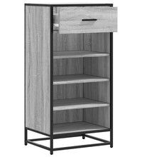 Schuhregal Grau Sonoma 48x38x97,5 cm Holzwerkstoff