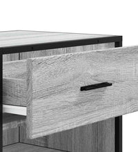 Schuhregal Grau Sonoma 48x38x97,5 cm Holzwerkstoff