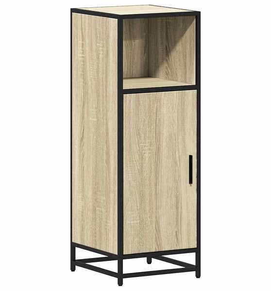 Badschrank Sonoma-Eiche 35x37,5x100 cm Holzwerkstoff