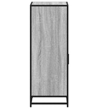 Badschrank Grau Sonoma 35x37,5x100 cm Holzwerkstoff