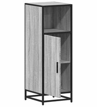 Badschrank Grau Sonoma 35x37,5x100 cm Holzwerkstoff