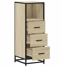 Badschrank Sonoma-Eiche 35x37,5x100 cm Holzwerkstoff