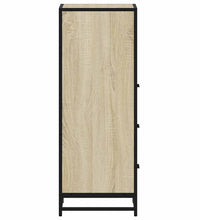 Badschrank Sonoma-Eiche 35x37,5x100 cm Holzwerkstoff