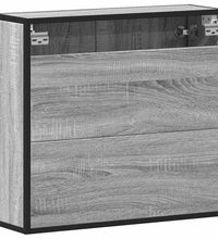 Bad-Spiegelschrank Grau Sonoma 65x20x60 cm Holzwerkstoff