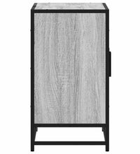 Waschbeckenunterschrank Grau Sonoma 90x33x60 cm Holzwerkstoff