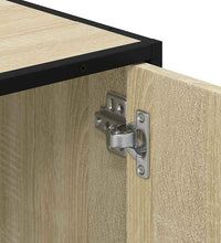 Badschrank Sonoma-Eiche 65x33x60 cm Holzwerkstoff